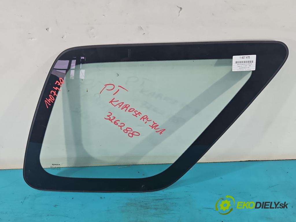 Honda CR-V II 2001-2006 2.0 16V 150 hp manual 110 kW 1998 cm3 5- sklo zadní pravé 