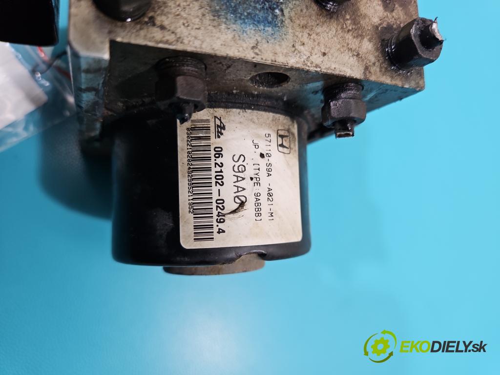Honda CR-V II 2001-2006 2.0 16V 150 HP manual 110 kW 1998 cm3 5- čerpadlo abs 06.2102-0249.4 (Pumpy ABS)