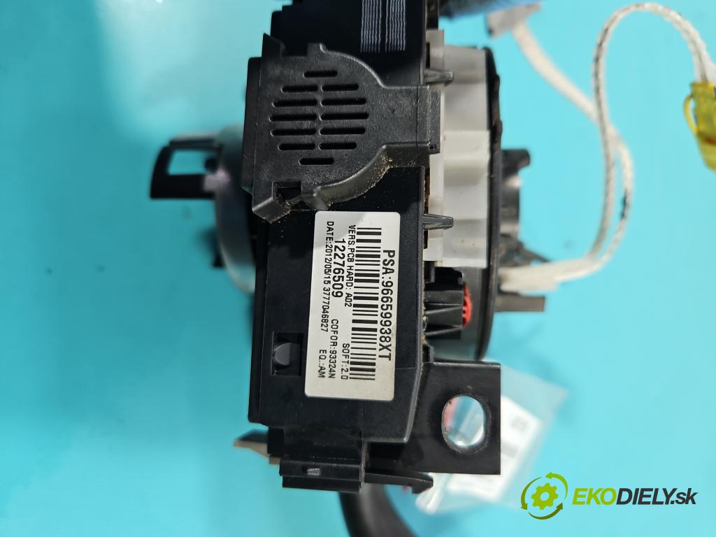 Fiat Scudo II 2006-2016 2.0 jtd 128 HP manual 94 kW 1997 cm3 5- prepínač komplex: 96659938XT (Prepínače, spínače, tlačidlá a ovládače kúrenia)