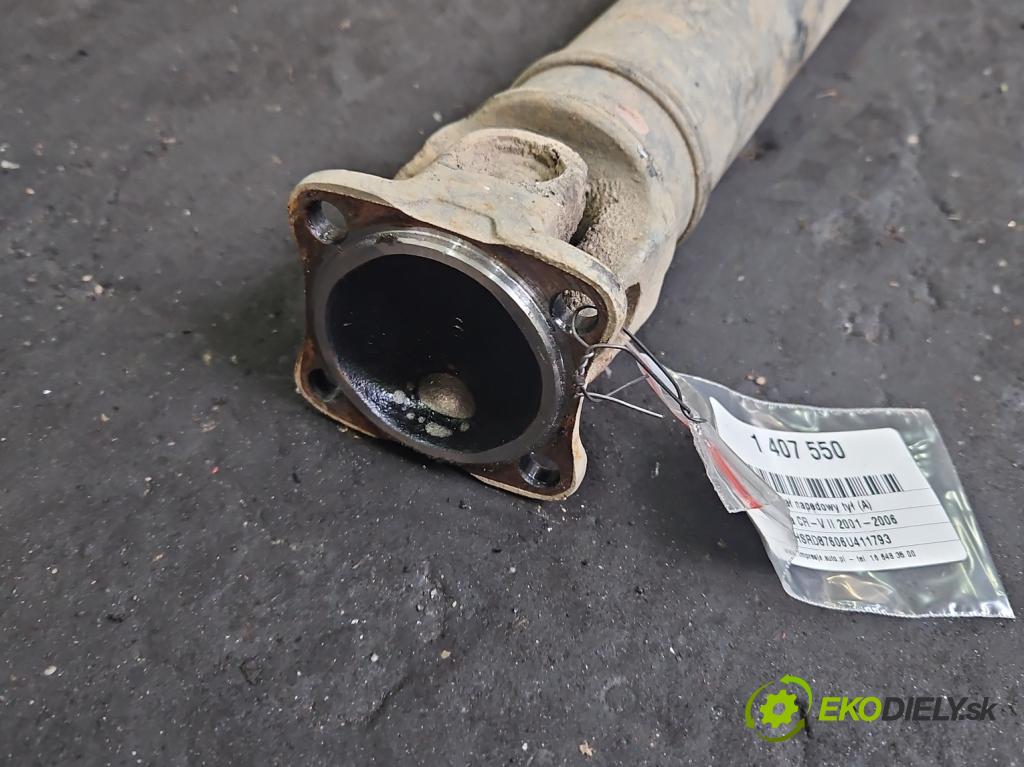 Honda CR-V II 2001-2006 2.0 16V 150 HP manual 110 kW 1998 cm3 5- Hřídel: zadné  (Kardaňový hriadeľ)