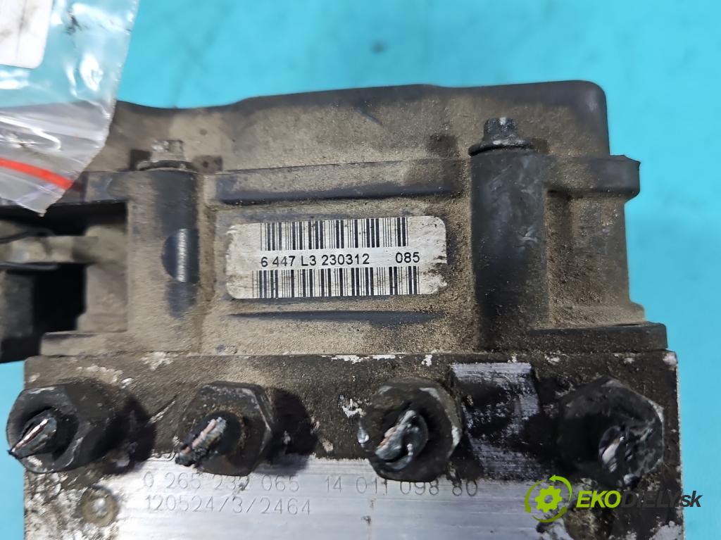 Fiat Scudo II 2006-2016 2.0 jtd 128 HP manual 94 kW 1997 cm3 5- čerpadlo abs 0265232065 (Pumpy ABS)