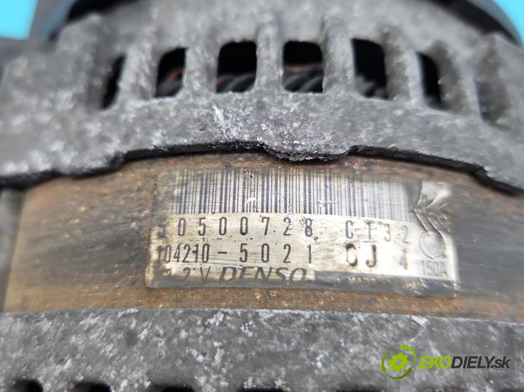 Alfa romeo 159 2.4 jtd 5669921) 200 HP automatic 147 kW 2387 cm3 5- Alternator 104210-5021 (Alternátory)