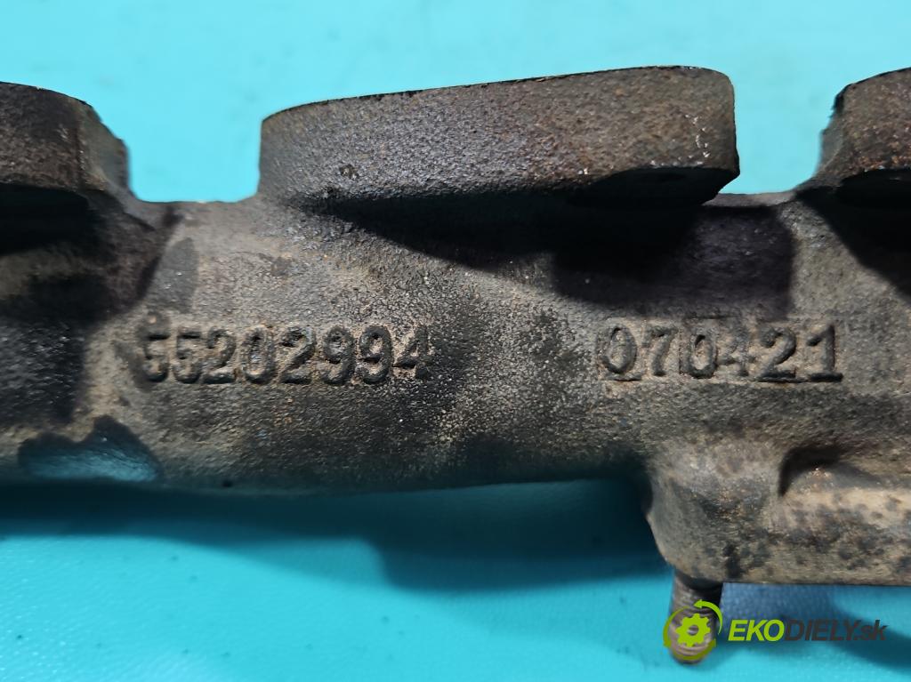 Alfa romeo 159 2.4 jtd 200 hp automatic 147 kW 2387 cm3 5- potrubí výfuk 55202994 (Výfukové potrubí)