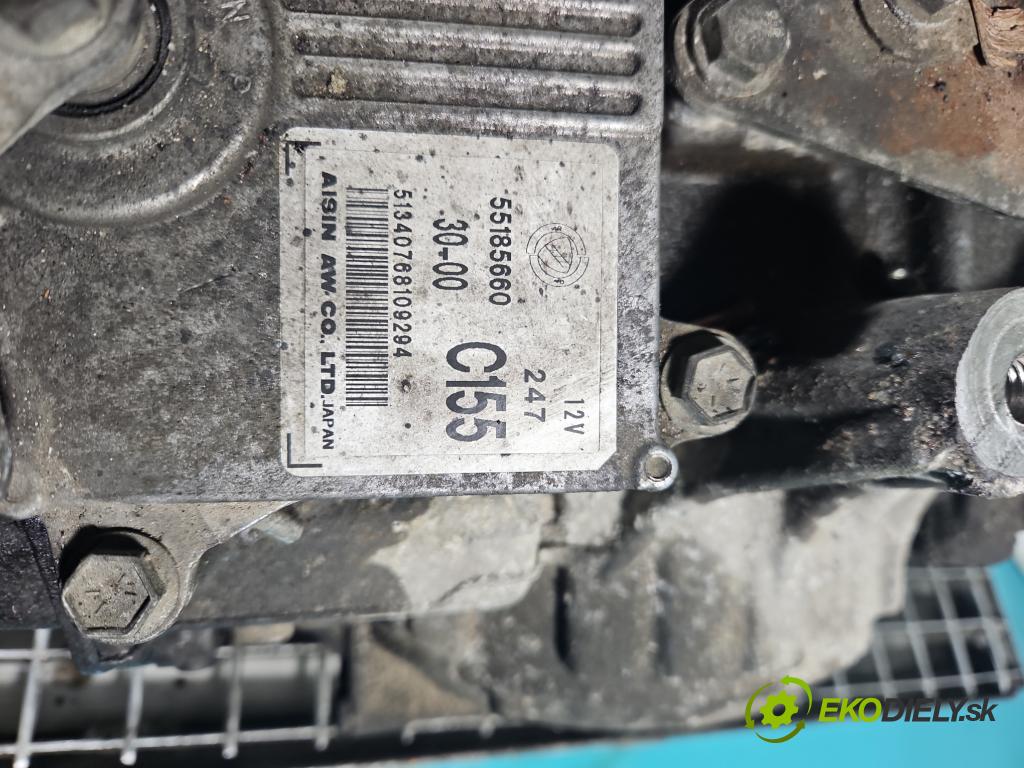 Alfa romeo 159 2.4 jtd 200 HP automatic 147 kW 2387 cm3 5- prevodovka stupeň,rýchlosť automat 55184979