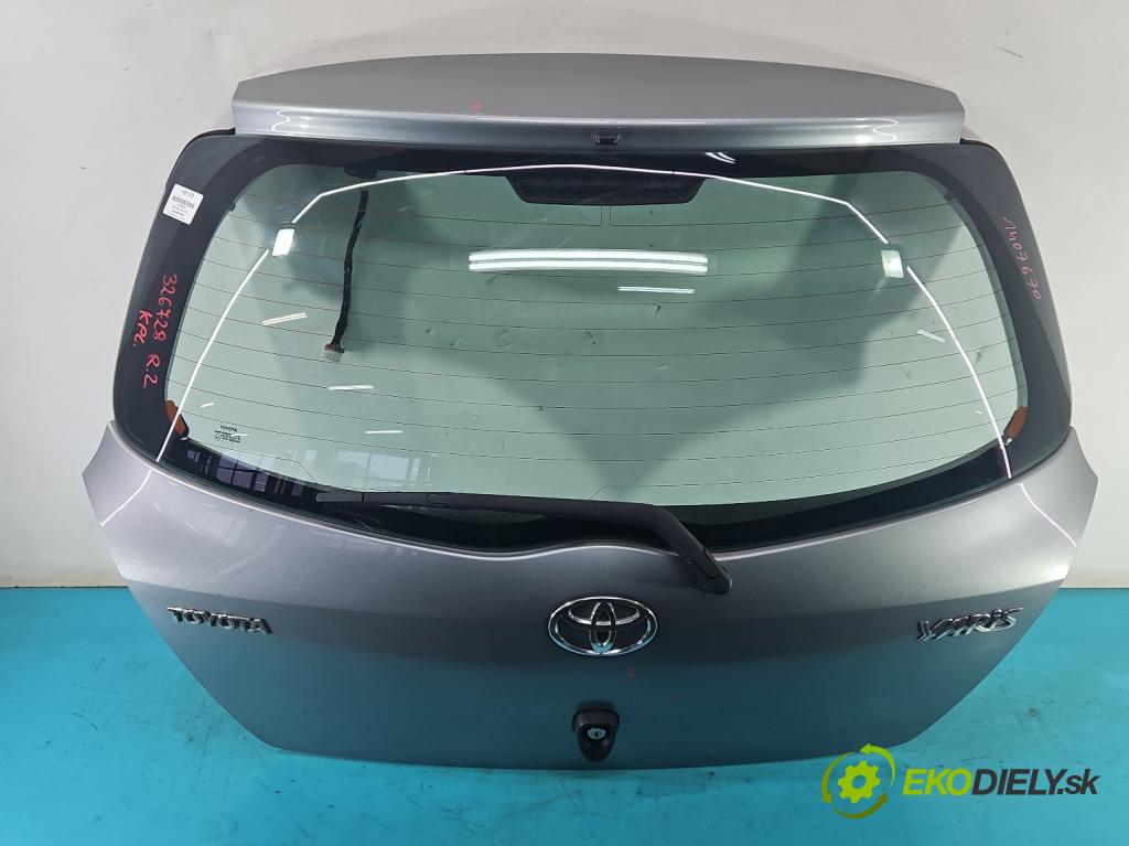 Toyota Yaris II 2005-2011 1.3 vvti (2 87 hp manual 64 kW 1298 cm3 3- zadní kufrové dveře  (Zadní kapoty)