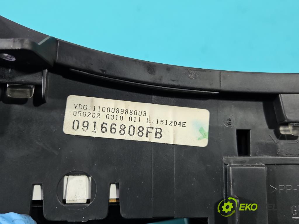 Opel Corsa C 2000-2006 1.7 dti 65 HP manual 48 kW 1686 cm3 3- riadiaca jednotka motora 09391259