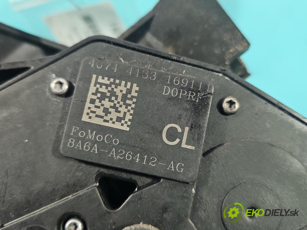 Ford Fiesta Mk7 2008-2017 1.2 16V 82 hp manual 60 kW 1242 cm3 5- zámek zadní pravý 8A61-A264A26AP