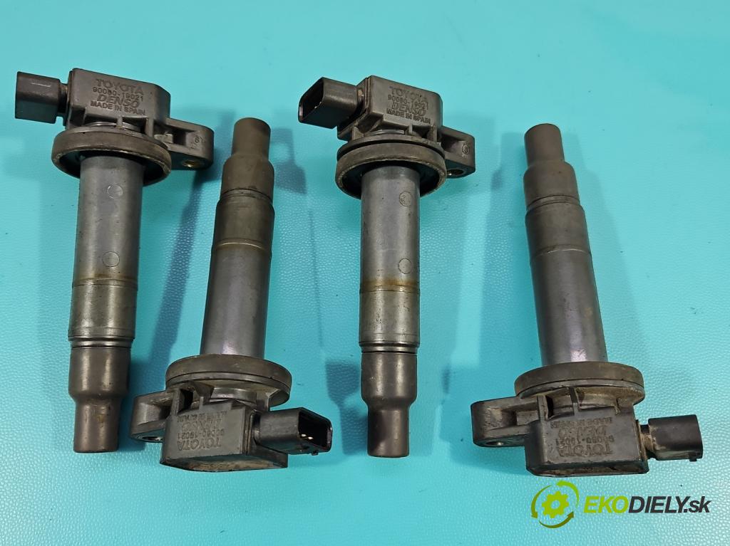 Toyota Yaris II 2005-2011 1.3 vvti (2 87 HP manual 64 kW 1298 cm3 3- cievka zapaľovacia 90080-19021 (Zapaľovacie cievky, moduly)