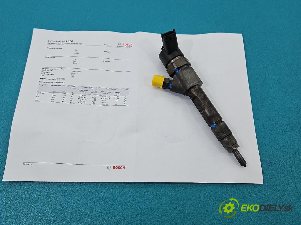 Renault Trafic II 2001-2014 1.9 dci 101 HP manual 74 kW 1870 cm3 5- vstrek 0445110021 (Vstrekovače)