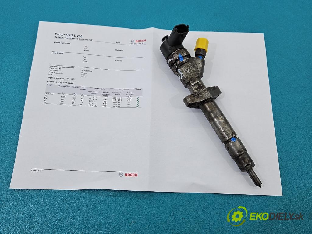 Renault Espace IV 2003-2014 2.2 dci 150 HP manual 110 kW 2188 cm3 5- vstrek 0445110084 (Vstrekovače)