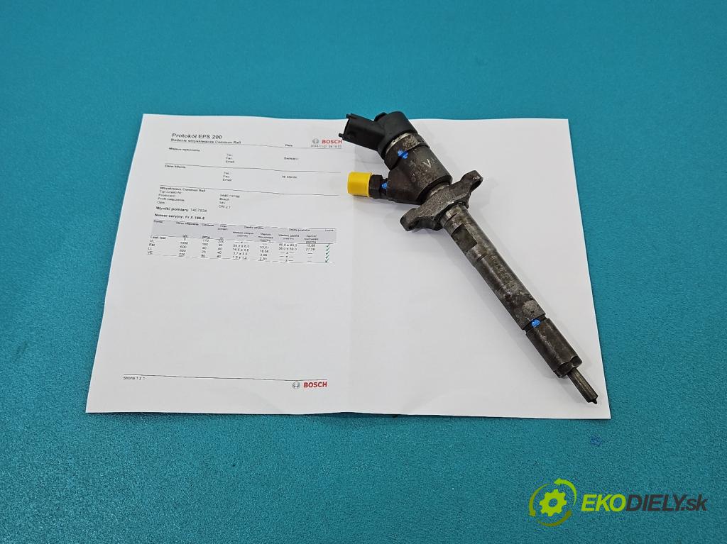 Ford Focus Mk2 2004-2011 1.6 tdci 109 HP manual 80 kW 1560 cm3 5- vstrek 0445110188 (Vstrekovače)