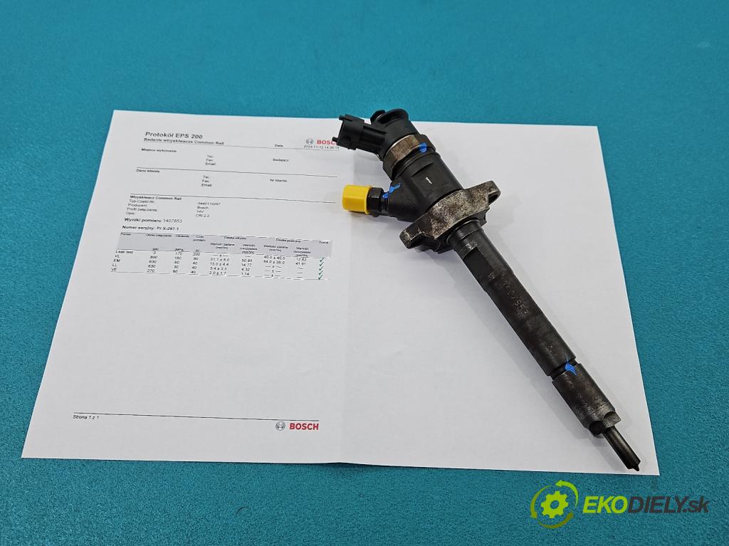 Citroen C4 Grand picasso I 2006-2013 1.6 hdi 109 HP manual 80 kW 1560 cm3 5- vstrek 0445110297 (Vstrekovače)