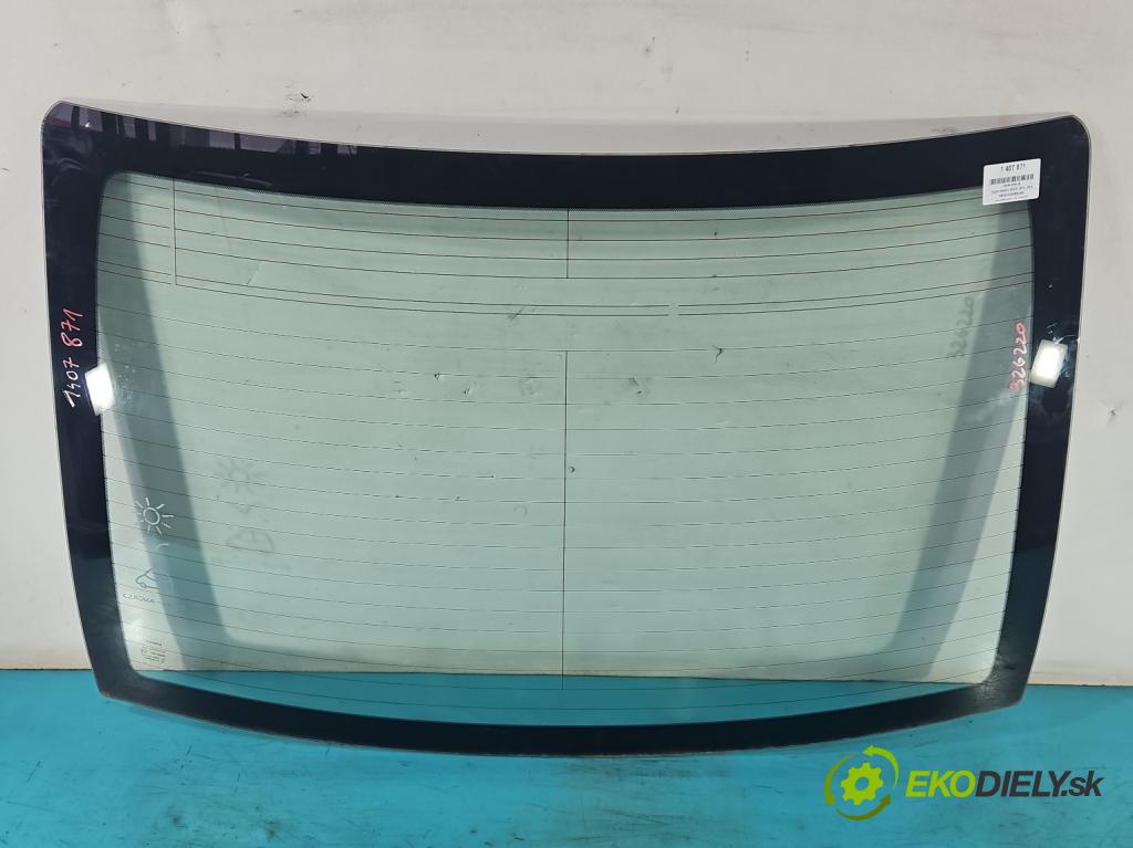 Toyota Corolla E16/E18  2013-2019 1.6 16V 132 hp manual 97 kW 1598 cm3 4- sklo zadní  (Okna zadní)