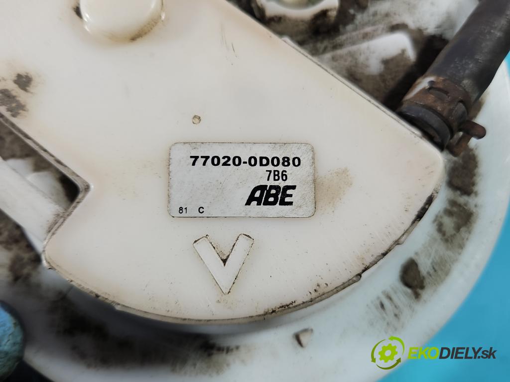 Toyota Yaris II 2005-2011 1.3 vvti (2 87 hp manual 64 kW 1298 cm3 3- čerpadlo paliva 77020-0D080
