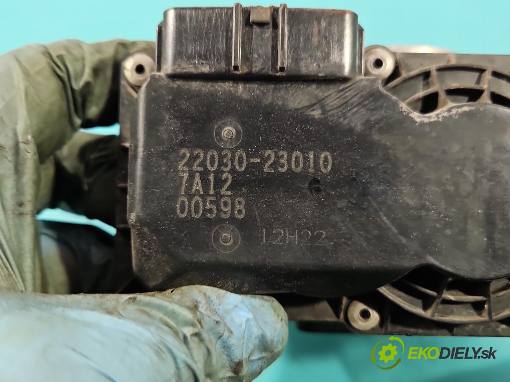 Toyota Yaris II 2005-2011 1.3 vvti (2 87 HP manual 64 kW 1298 cm3 3- klapka 22030-23010 (Škrtiace klapky)
