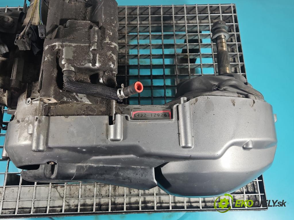 Suzuki Burgman 400 2007-2009 automatic 25 kW 400 cm3 2- motor benzín: K432-129267