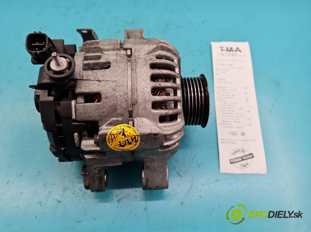 Toyota Yaris II 2005-2011 1.3 vvti (2 87 HP manual 64 kW 1298 cm3 3- Alternator 27060-0J061 (Alternátory)