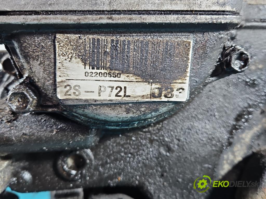 Toyota Yaris II 2005-2011 1.3 vvti (2 87 HP manual 64 kW 1298 cm3 3- motor benzín: 2SZ