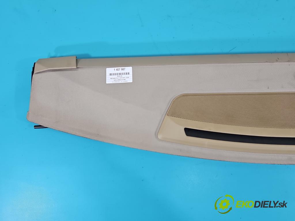 Mercedes CLS II C218 2010-2018 4.7 V8 (278922) automatic 315 kW 4664 cm3 4- roleta A2186900449 (Rolety kufra)