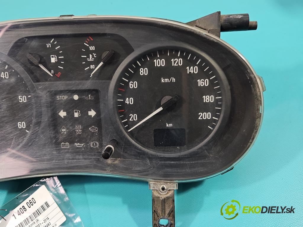 Opel Vivaro 2001-2014 1.9 cdti 82 HP manual 60 kW 1870 cm3 5- prístrojovka/ budíky P8200252450 (Prístrojové dosky, displeje)