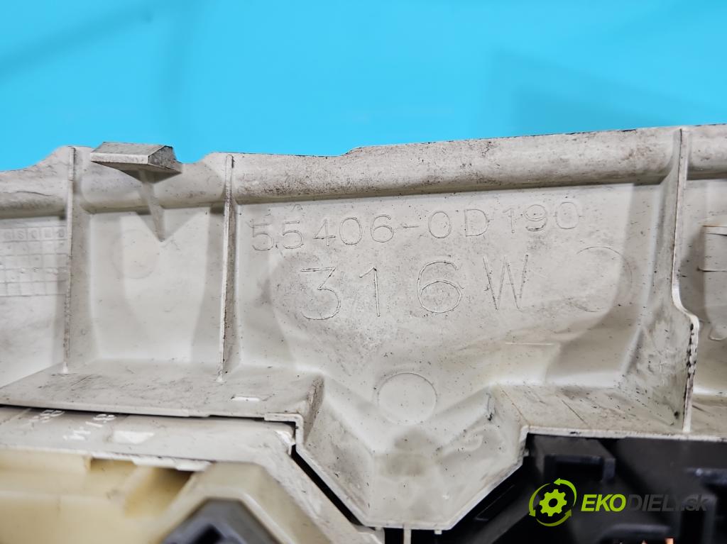 Toyota Yaris II 2005-2011 1.3 vvti (2 87 HP manual 64 kW 1298 cm3 3- panel kúrenia 55406-0D190