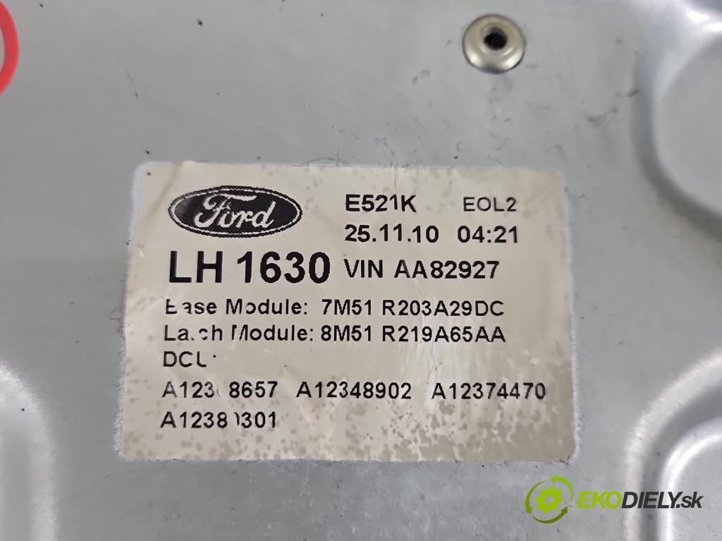Ford Kuga Mk1 2008-2013 2.0 TDCI 140 hp automatic 103 kW 1997 cm3 5- mechanismus stahování přední levý 7M51R203A29DC