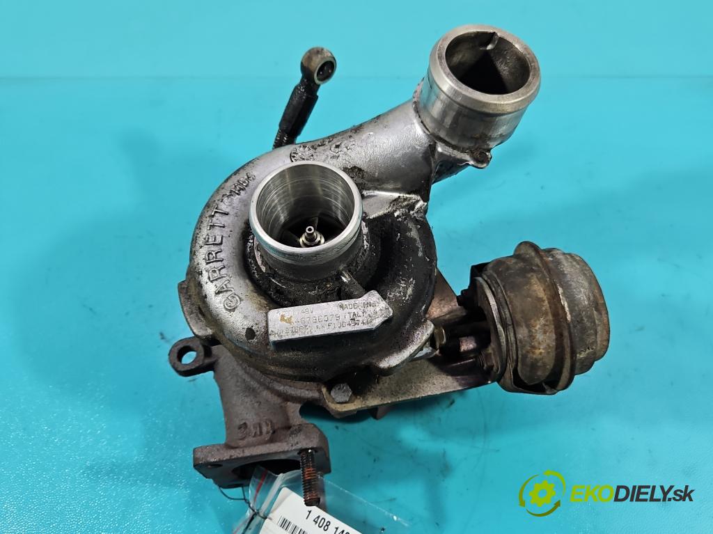 Alfa romeo 147 1.9 jtd 116 hp manual 85 kW 1910 cm3 5- Turbodmychadlo 712766-1 (Turbodúchadla (kompletní))