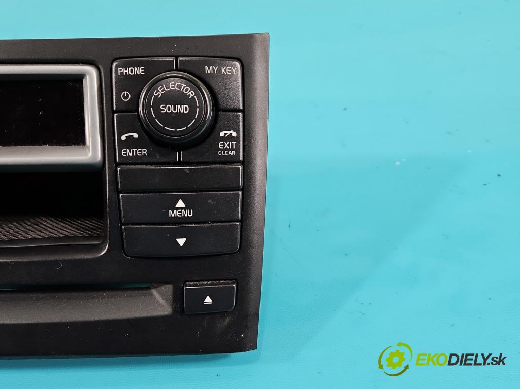 Volvo XC90 I 2002-2014 2.9 T6 272 HP automatic 200 kW 2922 cm3 5- Radio originál 30679697