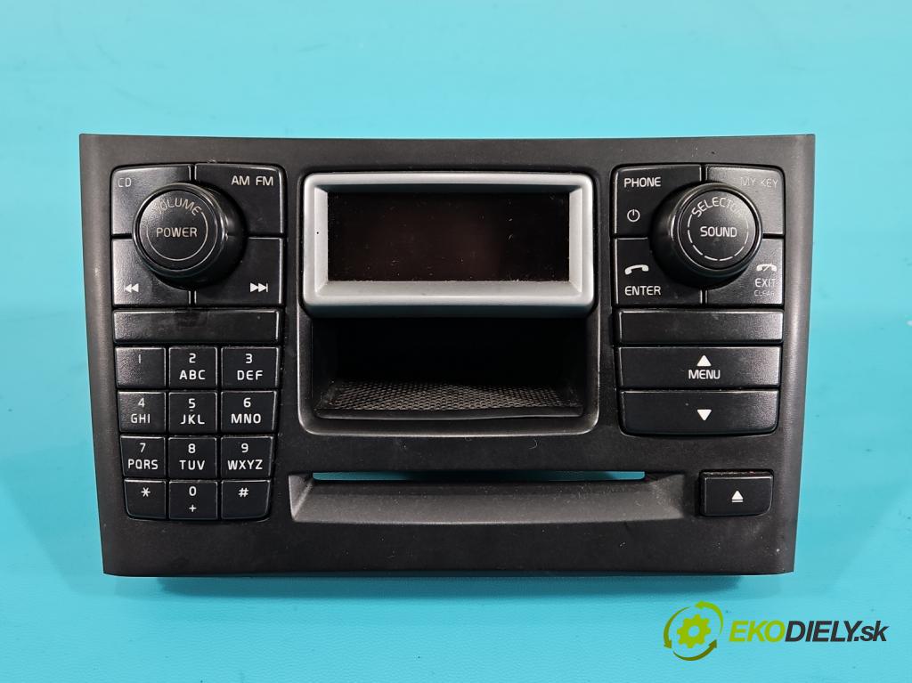 Volvo XC90 I 2002-2014 2.9 T6 272 HP automatic 200 kW 2922 cm3 5- Radio originál 30679697