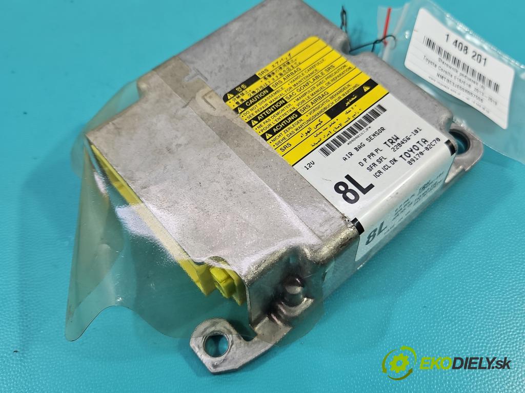 Toyota Corolla E16/E18  2013-2019 1.6 16V 132  HP manual 97 kW 1598 cm3 4- riadiaca jednotka vankúše: 228456-101