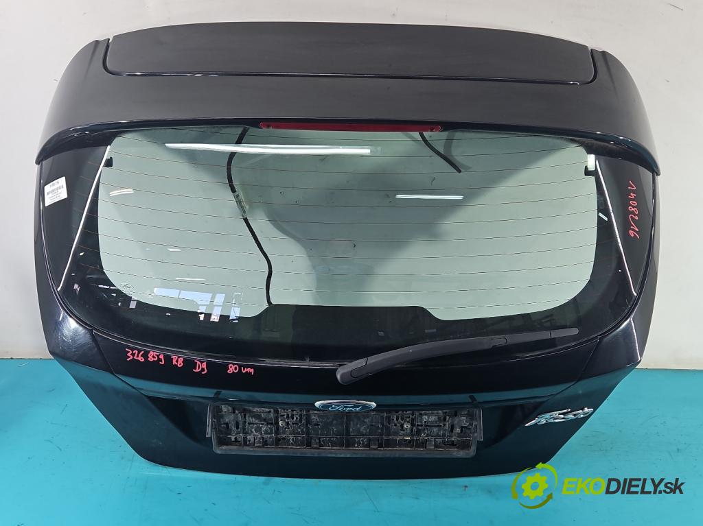 Ford Fiesta Mk7 2008-2017 1.2 16V 82 hp manual 60 kW 1242 cm3 5- zadní kufrové dveře  (Zadní kapoty)