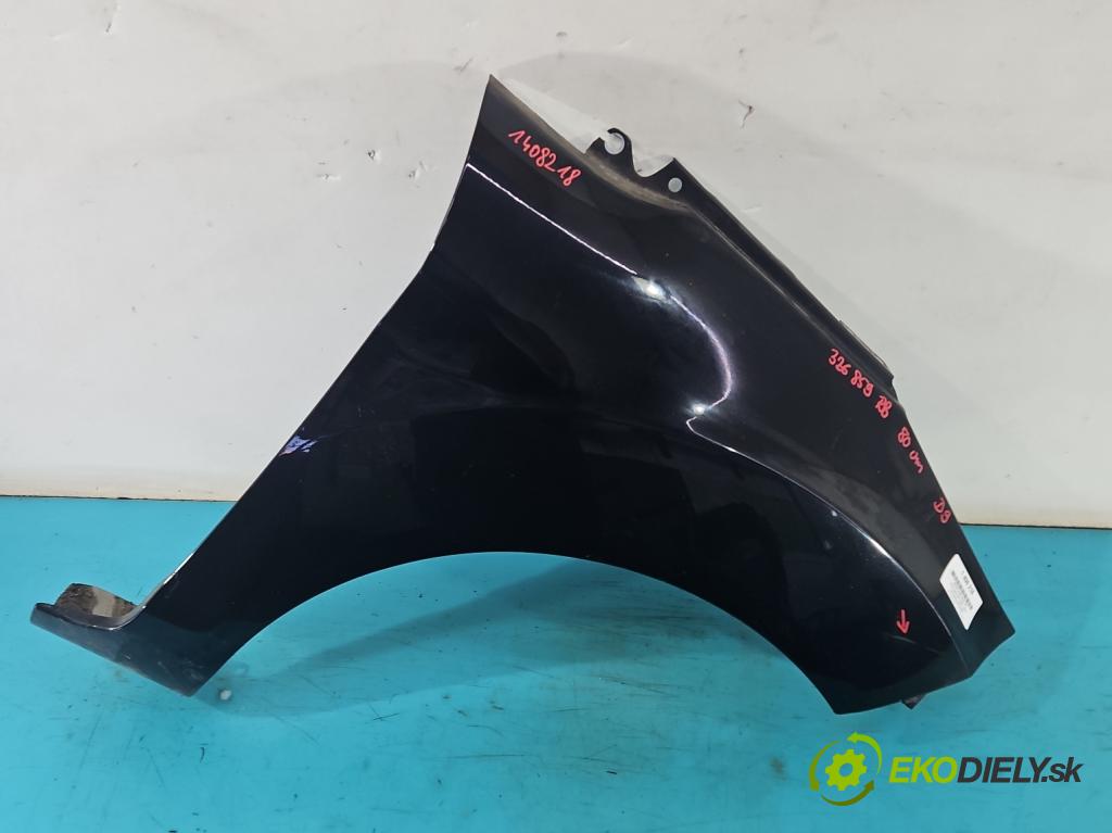 Ford Fiesta Mk7 2008-2017 1.2 16V 82 HP manual 60 kW 1242 cm3 5- blatník predné pravý  (Kľučka dverí ostatné)