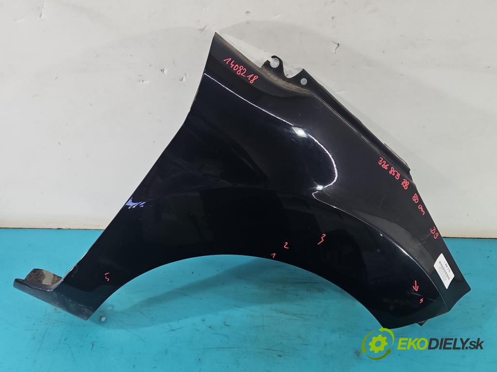 Ford Fiesta Mk7 2008-2017 1.2 16V 82 HP manual 60 kW 1242 cm3 5- blatník predné pravý  (Kľučka dverí ostatné)