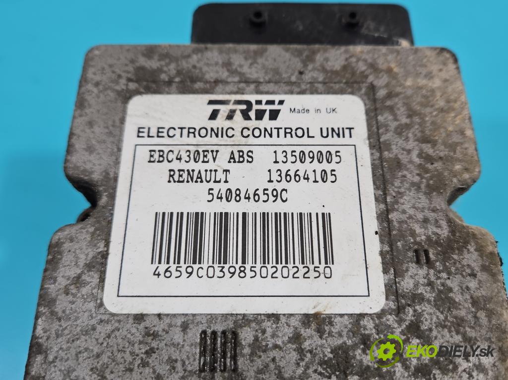 Opel Vivaro 2001-2014 1.9 cdti 82 HP manual 60 kW 1870 cm3 5- čerpadlo abs 54084659C (Pumpy ABS)