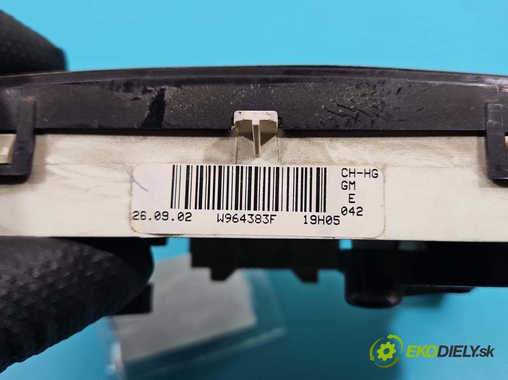 Opel Vivaro 2001-2014 1.9 cdti 82 HP manual 60 kW 1870 cm3 5- panel kúrenia W964383F