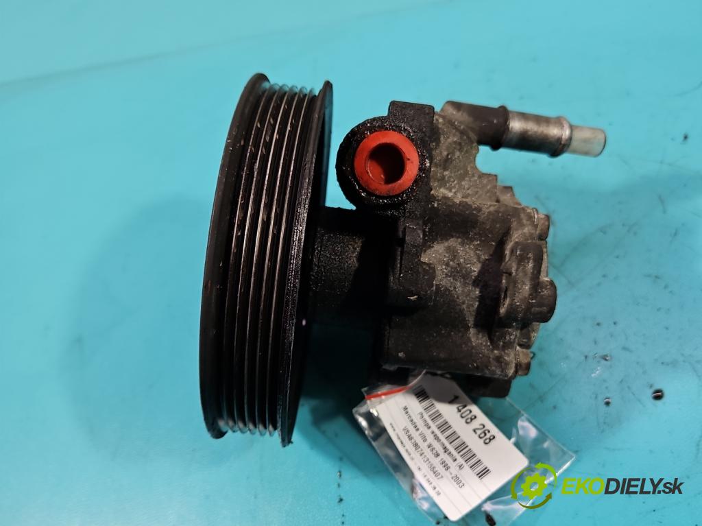 Mercedes Vito W638 1996-2003 2.3 td 98 HP manual 72 kW 2299 cm3 5- čerpadlo posilovač  (Servočerpadlo, pumpa riadenia)