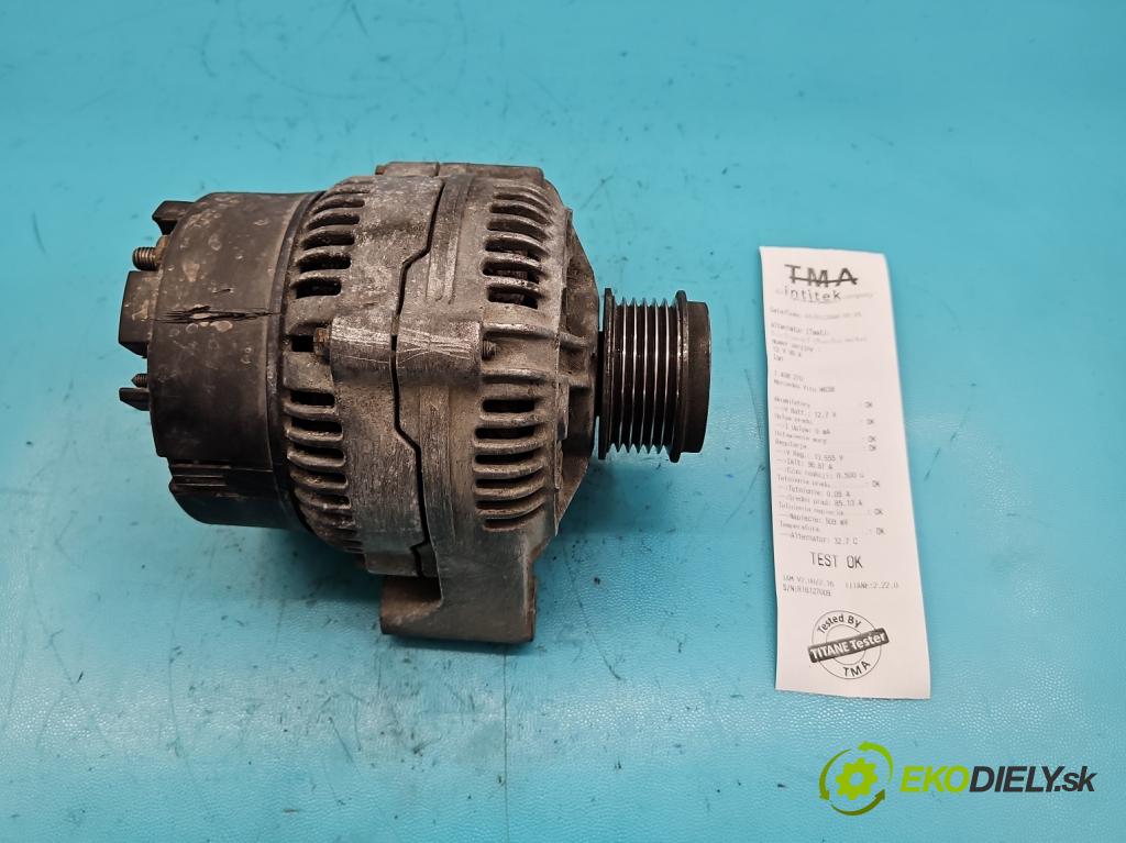 Mercedes Vito W638 1996-2003 2.3 td 98 HP manual 72 kW 2299 cm3 5- Alternator 0123320047 (Alternátory)