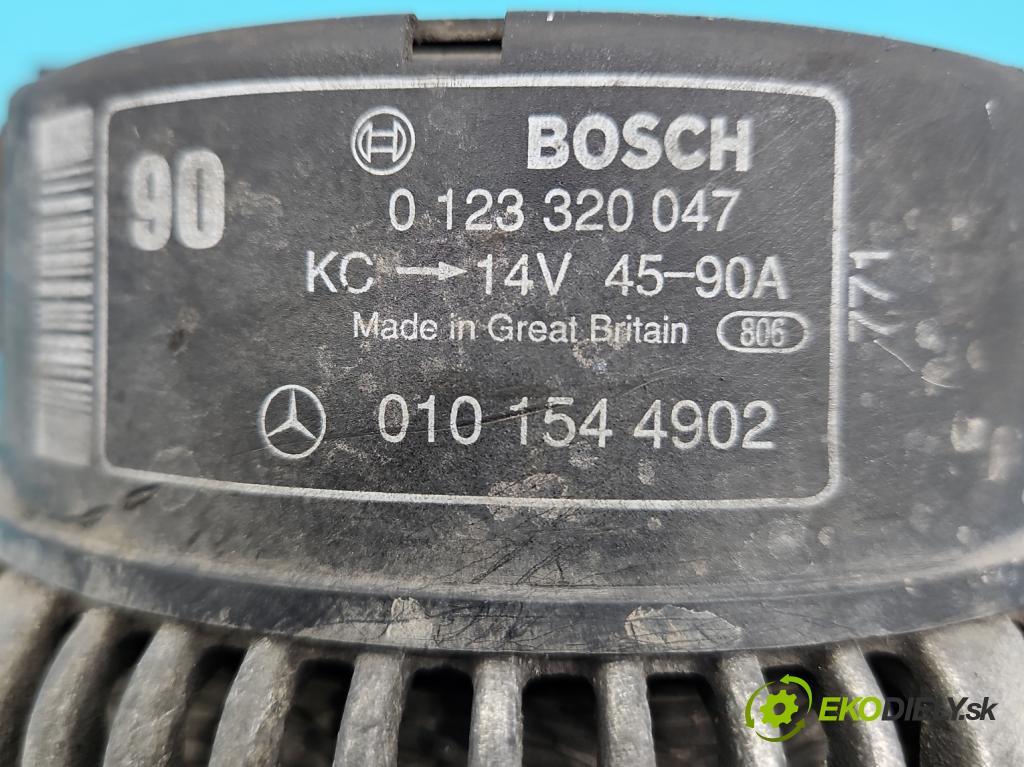 Mercedes Vito W638 1996-2003 2.3 td 98 HP manual 72 kW 2299 cm3 5- Alternator 0123320047 (Alternátory)