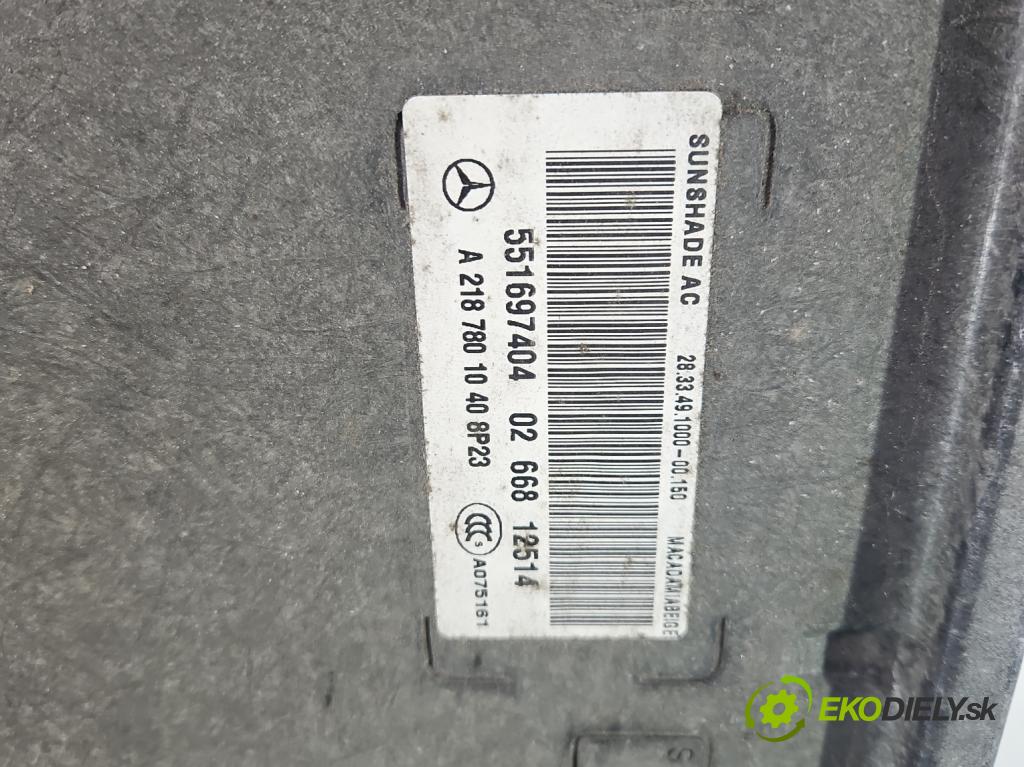 Mercedes CLS II C218 2010-2018 4.7 V8 (278922) automatic 315 kW 4664 cm3 4- Střešní okno: A2187801040 (Sklo karosérie)
