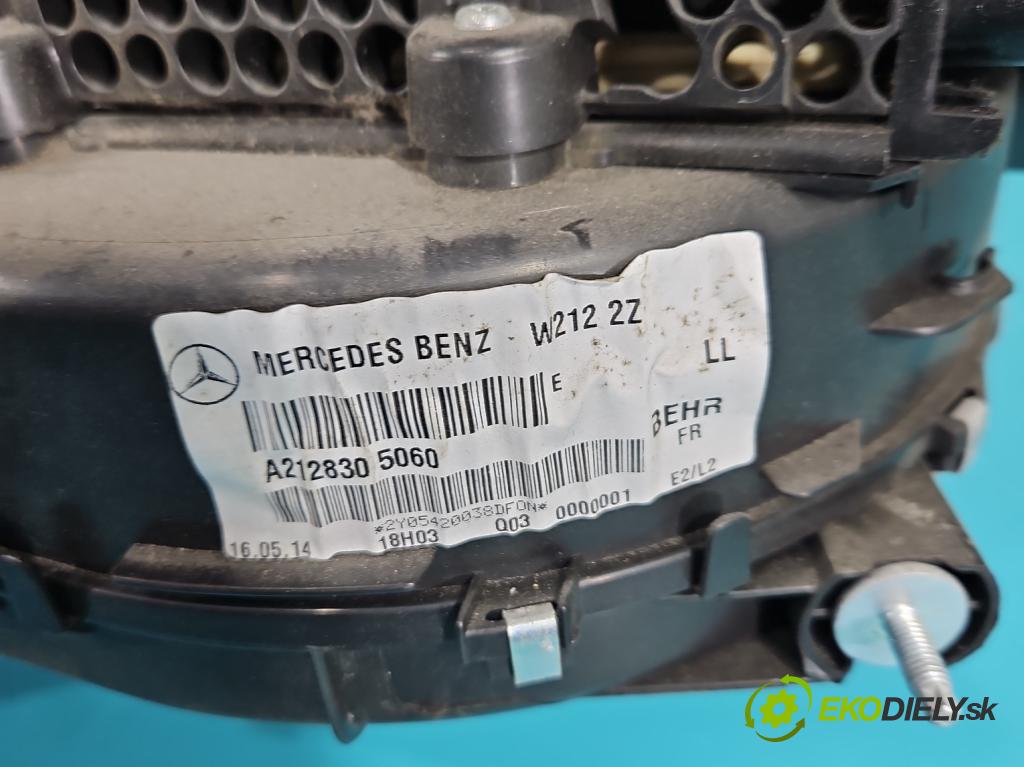 Mercedes CLS II C218 2010-2018 4.7 V8 (278922) automatic 315 kW 4664 cm3 4- radiator A2128305060 (Radiátor kúrenia)