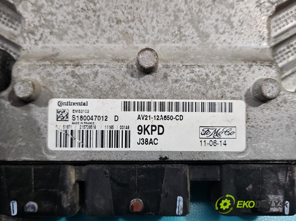 Ford Fiesta Mk7 2008-2017 1.2 16V 82 HP manual 60 kW 1242 cm3 5- riadiaca jednotka motora S180047012D