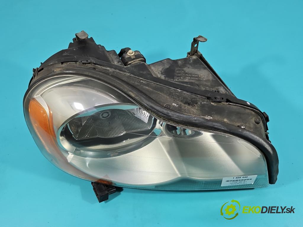 Volvo XC90 I 2002-2014 2.9 T6 272 HP automatic 200 kW 2922 cm3 5- Reflektor: pravý  (Pravé)