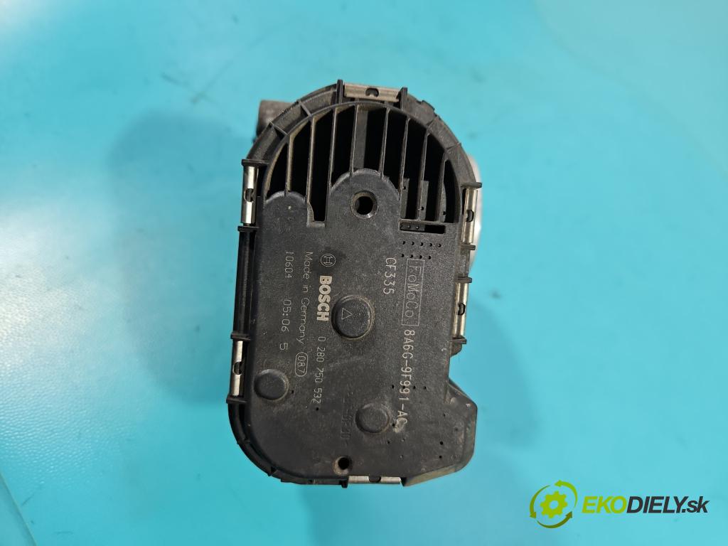 Ford Fiesta Mk7 2008-2017 1.2 16V 82 HP manual 60 kW 1242 cm3 5- klapka 8A6G-9F991-AC (Škrtiace klapky)