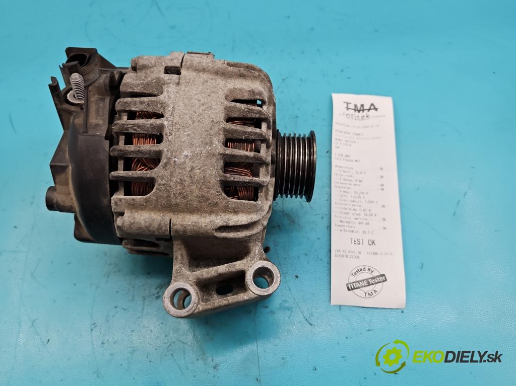 Ford Fiesta Mk7 2008-2017 1.2 16V 82 HP manual 60 kW 1242 cm3 5- Alternator AV6N-10300-HA (Alternátory)