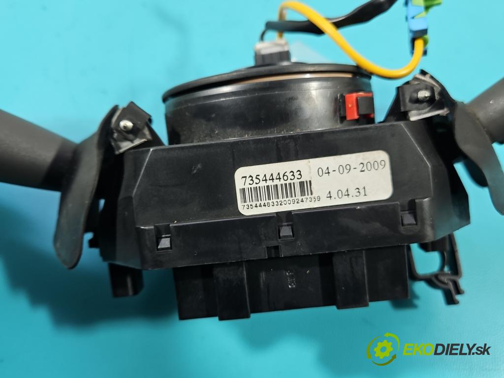 Fiat Panda II 2003-2012 1.1 54 HP manual 40 kW 1108 cm3 5- prepínač komplex: 735444633 (Prepínače, spínače, tlačidlá a ovládače kúrenia)