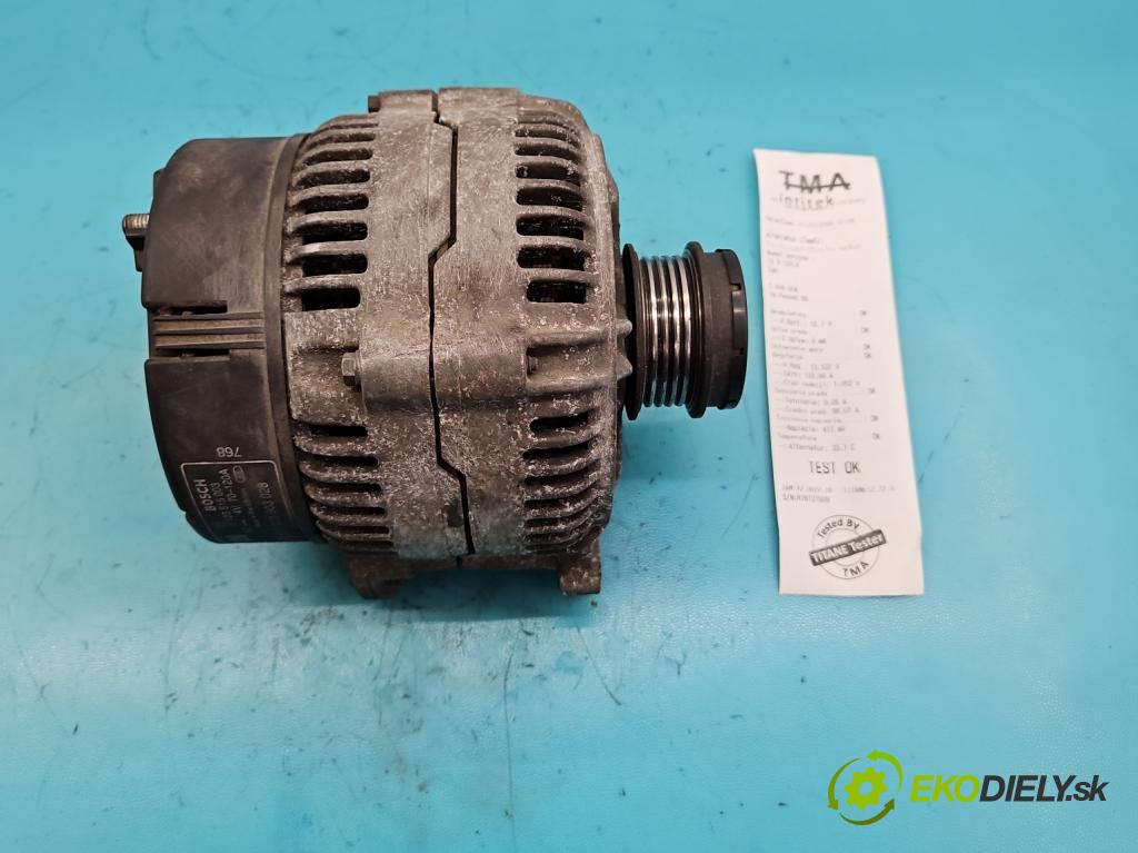 Vw Passat B5 1995-2005 1.9 tdi 110 HP manual 81 kW 1896 cm3 4- Alternator 0123515003 (Alternátory)