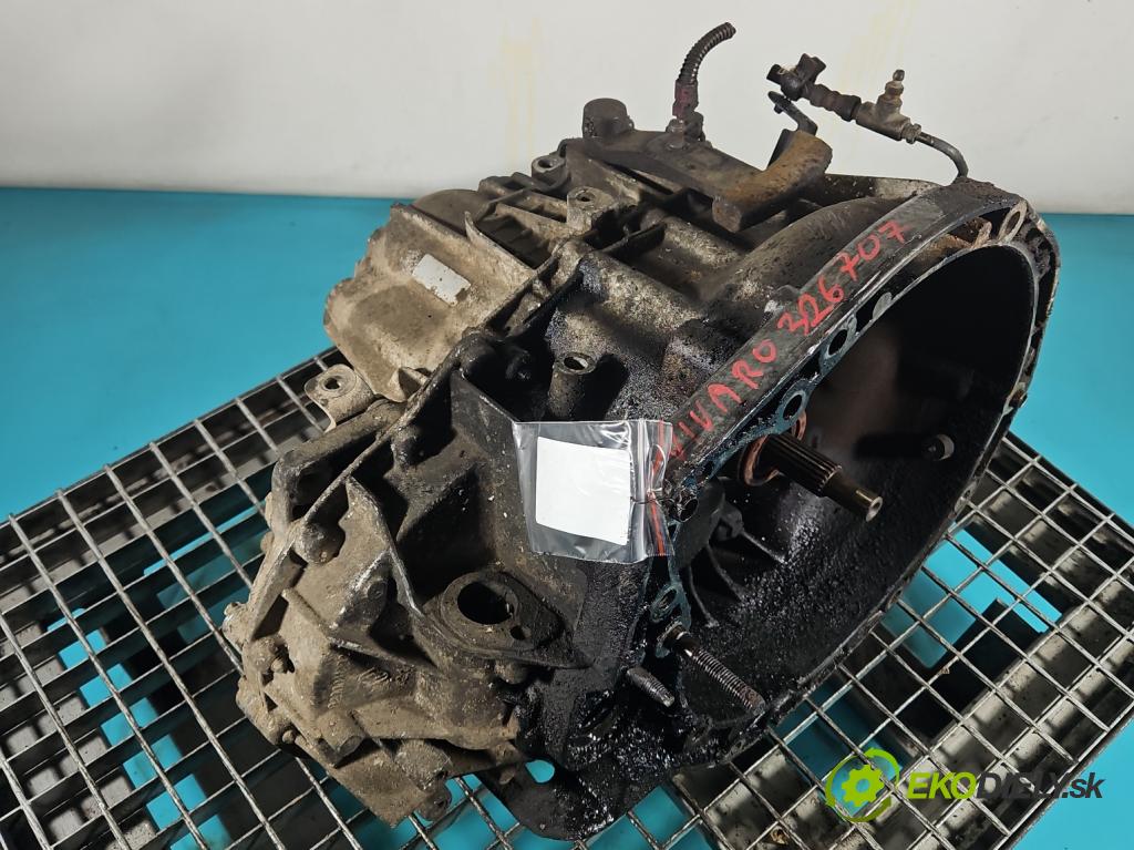 Opel Vivaro 2001-2014 1.9 cdti 82 HP manual 60 kW 1870 cm3 5- prevodovka stupeň,rýchlosť manual PK5019