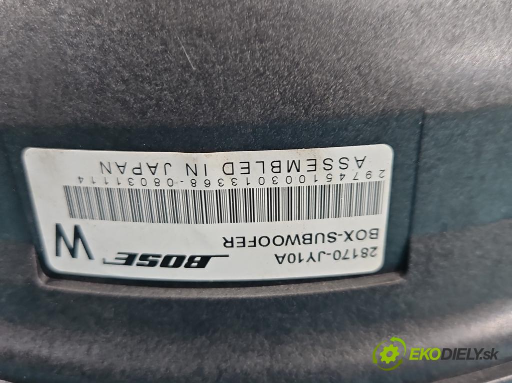 Renault Koleos I 2008-2016 2.0 dci 150 hp manual 110 kW 1995 cm3 5- Subwoofer: 28170-JY10A (Audio zařízení)