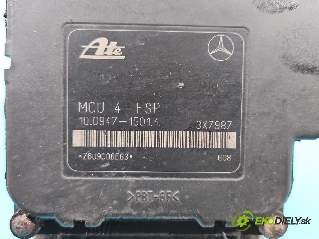 Mercedes ML W163 1997-2005 4.3 V8 272 HP automatic 200 kW 4266 cm3 5- čerpadlo abs 076930139 (Pumpy ABS)