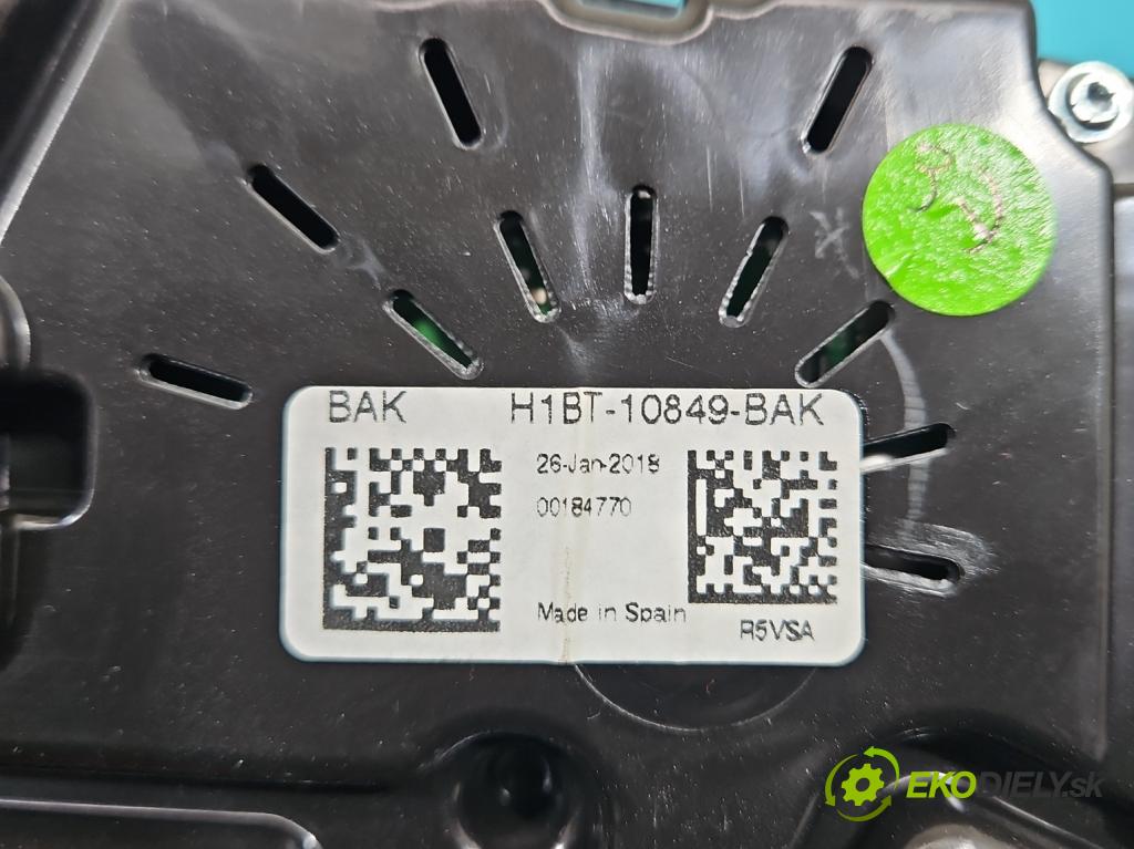 Ford Fiesta MK8 2016-2023 1.1 71 HP manual 52 kW 1084 cm3 5- prístrojovka/ budíky H1BT-10849-BAK (Prístrojové dosky, displeje)